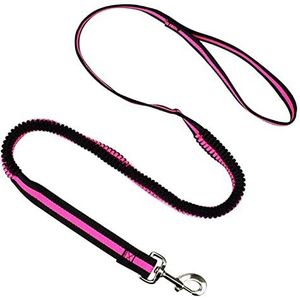 Huisdier Aangelijnd 190cm Puppy Anti Dash Pull Hondenriem Intrekbare riem voor konijn Hamster Kleine huisdieren Hondenriem (Color : Rose Red, Size : Width 1.0cm)