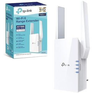 TP-Link - RE505X - Wifi Versterker - Wit - Wifi 6 - 1.5 Gbps
