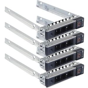 Heretom 4-PACK 2.5 ""14e Gen DXD9H Hot Swap SAS SATA HDD lade Caddy Voor Dell XC640-4 XC6420-6 R340 R440 R640 R740 R840 R940 R940xa R6415 R7415 R7416515 R7525