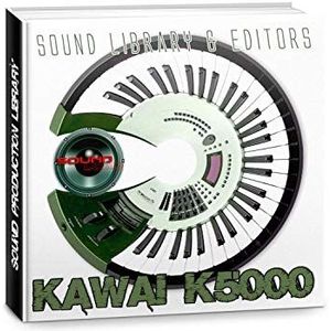 KAWAI K-5000 - Grote originele en nieuwe gemaakte geluidsbibliotheek en -editors op CD of download