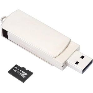 Digitaal dicteerapparaat, voicerecorder, 64 GB, met spraakherkenning en one-touch-opname, opnameapparaat, audio, professioneel voor lezingen, vergaderingen, interviews