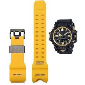 Camouflage Hars Band Geschikt Fit for Casio G-SHOCK GWG-1000 Mudmaster heren Vervanging Band Achteraf Horloge Accessoires (Color : GWG-yellow-B, Size : GWG1000)