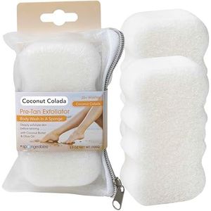 Spongeables Summer Ready The Soap is In The Sponge, Kokosnoot Cocolada, wit, 2 stuks