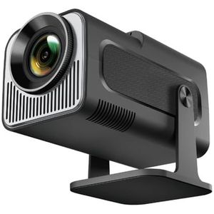 Vocdikficy HY320 Mini Nieuw Native 720P Android 11 4K Projector 300ANSI Wifi6 BT5.0 Cinema Outdoor Draagbare 180° Projector EU-Stekker