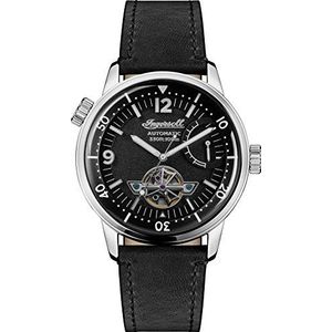 Ingersoll The New Orleans Gents Automatic Watch I07801 with a Stainless steel case and genuine horween leather strap