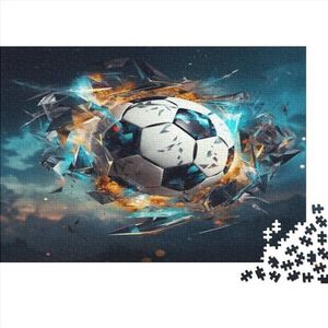 3d Soccer Puzzel voor volwassenen, 1000 stukjes, puzzel voor volwassenen, onmogelijk, veeleisend spel, Ttivi-puzzel, 1000 stukjes, voor volwassenen, huisdecoratie, 1000 stuks, 75 x 50 cm