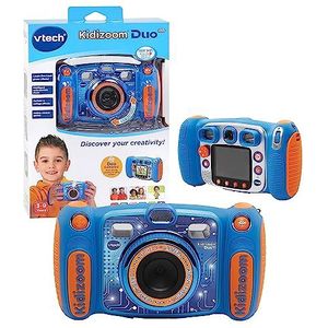 VTech, Kidizoom Duo 5.0, Digitale Camera Voor Kinderen, 5 Mp, Kleurendisplay, 2 Lenzen, Blauw