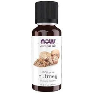 NOW Foods Essential Oil, Nutmeg Oil - 30 ml