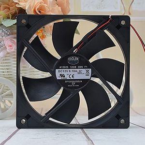 For Master A12025-12CB-3BN-F1 12V 0.16A 120X120X25mm Cooling Fan