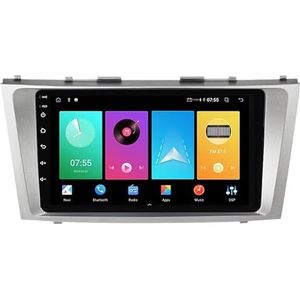 Android 14 2 Din Autoradio voor Toyota Camry 6 XV 40 50 2006-2011 - Steun Carplay Android Auto DSP-9"" Touchscreen Auto Stereo Met Stuurwielbediening WIFI 4G Bluetooth Split-Screen(P2 WIFI 4-Core 1G+32