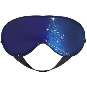 Gloeiende Kerstboom Slaap Eye Mas Bijgewerkt Ontwerp Licht Blokkerende Night Eye Blinder Mannen Vrouwen Shift Werk Reizen
