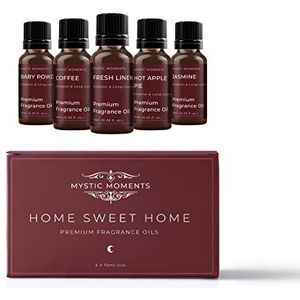 Mystic Moments SP10FOHOMESWEE,Geurolie Startpakket - Home Sweet Home - 5 x 10ml