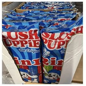 Slush Puppie Ice Pops - 2 in 1 Freeze Lollies - Bulk Box van 112 x 75ml Slush Polen - Glutenvrij, Vegetarisch, Kosjer Goedgekeurd