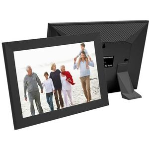 Digitale Fotolijst 10,1 Inch 32 GB/64 GB Smart WiFi Met 1280x800 IPS HD Touchscreen Muurbevestiging High Definition Scherm(Black)