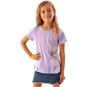 Disney Frozen 2 Girls T-shirt | Elsa Lilac Top | Merchandise voor kinderen 4-5 jaar