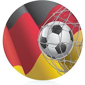 Voetbal Doel En Duitse Vlag Snijplank Gehard Glas Snijplank Voor Keuken Restaurant