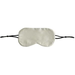 Summer Thin Eye Mask Adult Soft Blindfold Smooth Eyeshade For Sleeping Travel Yoga Elastische Band (Beige, 1 stuk)
