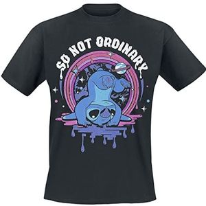 Lilo & Stitch Not Ordinary T-shirt zwart S 100% katoen Animatie, Disney, Fan merch, Film