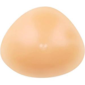 HomeJoySet Driehoekige Siliconen Borstprothesen - Zelfklevende Mastectomieprothese En Bh-verbeteraars - Holle Pads, Levensechte Nepborsten - 200 G/stuk, Huidskleur, 1 Stuk(Nude_200g/Piece)
