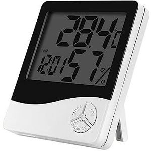 Mini LCD Digitale Temperatuur-vochtigheidsmeter Indoor Outdoor Office Hygrometer Thermometer Aquarium Meetinstrument(YZD100-HTC-1)