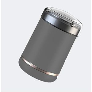 Elektrisch scheerapparaat mini draagbare reizen baardtrimmer scheermes USB oplaadbaar, grijs