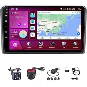 Android Double Din Car Stereo 9 Inch Touchscreen Autoradio Autotoebehoren Multimedia Stuurwielbediening met Navigatie Plug And Play Voor Audi A3 8P 2003-2012(M100S WIFI 1G+16G)