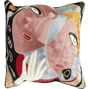Kare Design Art Line Two Face Kussen