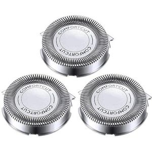 3 reservekoppen voor Philips-scheerapparaten, compatibel met elektrisch scheerapparaat uit de series 1000, 2000, 3000 en 5000.