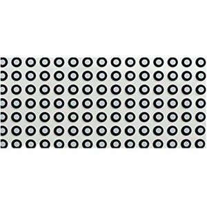 3D-scanmarkering, 3D -scanner Mark Positioneringspunt magnetische markeringsreflecterend doelpunt Doelbal fotogrammetrie coderende sticker,voor 3D-scanner en optische tracking(Inner6 outer10k(50))