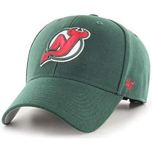 47 Brand Devils MVP Strapback PetBasecap Baseballcap NHL Curved Brim New Jersey Heren - One Size groen