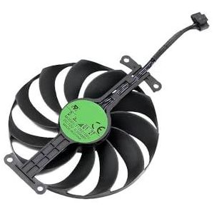 95MM 6PIN T129215SU CF1010U12D RTX3060 PHOENIX GPU-ventilatoren ITX voor ASUS voor RTX 3050 3060 videokaartkoelventilator(T129215SU)