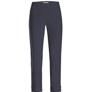 Capri Broek - Marine - Viscose Met Stretch