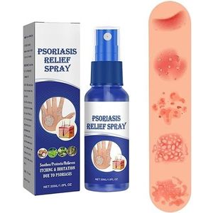 Psoriasis Repair Spray, Anti-Jeuk Dermatitis Eczematoïde Relief Spray, Psoriasis Behandeling Relief Spray, Eczeem Reparatie Zalf, Psoriasis Behandeling voor de huid (1PC)