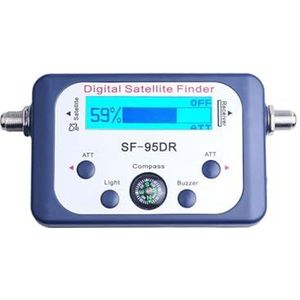 LCD-scherm Digitale satellietzoeker SF-95DR Meter Satlink-receptor TV-signaalontvanger Sat-decoder Hoge gevoeligheid