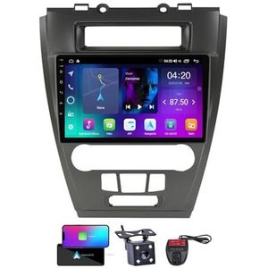 Android 13 QLED Autoradio voor Ford Mondeo 2009-2012 - Ingebouwde DSP/Carplay/Android Auto - Camera + DVR - 9 inch 2 Din - Stuurbediening - FM AM RDS DAB Radio - BT 5.0(NF-2)