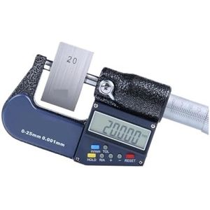 0,001 mm elektronische digitale buitenmicrometer, 0-25-50-75-100 mm schuifmaat, meetgereedschap (maat: 50-75 mm)
