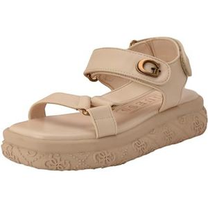 Guess lanara dames sandalen, Ivoor 150, 41 EU