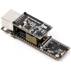 Waveshare ESP32-S3 ETH Development Board, 10/100Mbps RJ45 Ethernet Port, Wi-Fi & BT Support, 240MHz Dual Core Processor, Onboard Type-C Port and TF Card Slot, PoE Module