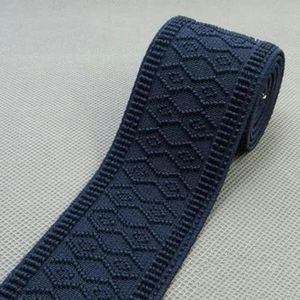 3,0 meter prijs duurzame broek rok riem auto decoratie zachte jacquard rubberen band elastische band breedte 5 cm-marineblauw-50mm-3.0M