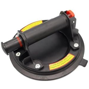 1/2 STUKS 8 inch zuignap for keramische tegels, 200 kg laadvermogen, zware speciale zuiginrichting for marmer Voor het egaliseren van naden(Upgraded black)