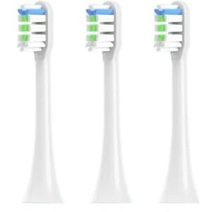 3 Pack | Vervangende Opzetborstels compatibel met SOOCAS Elektrische Tandenborstel X1/X3/X3U/X5/V1/V2/D3