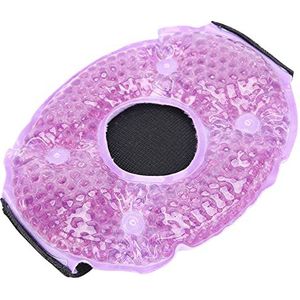 Knie Ice Pack Wrap, verlicht spierpijn Gel Bead Ice Pack Bevorder de bloedcirculatie Aanpasbare maat voor ziekenhuis voor thuis(Paars)