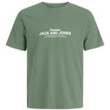 Jack & Jones Premium Shirt 'JPRBLAFERRIS'  lichtgroen / wit