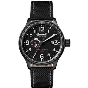 Ingersoll Men's The Apsley Automatic Watch with Black Dial and Black Other Strap I02801