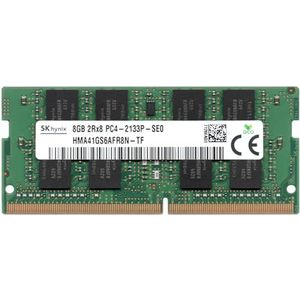 Transcend HMA41GS6AFR8N-TF geheugenmodule, 8GB, DDR4, 2133 MHz, 260-polig, SO-DIMM, groen