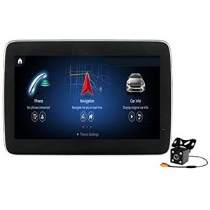 Android 15 Auto Stereo Radio voor M-ercedes B-enz GLK X204 2008-2014 GPS Navigatie 9in Touchscreen MP5 Multimedia Speler Video Ontvanger met WiFi 4G DSP Carplay,Ntg4.0,N8 PRO MAX