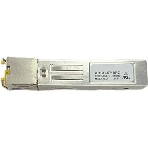 RJ45 ABCU-5710RZ 1000BASE-T1.25GBd Gigabit Ethernet RJ45. SFP naar RJ45 glasvezelschakelaar