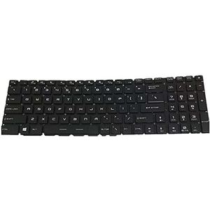 Laptop Toetsenbord Voor For MSI For PS65 Zwart Verenigde Staten Lay-out