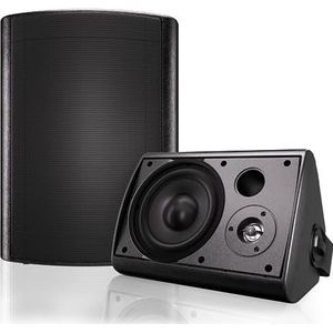 Herdio - 6,5 Inch - Bluetooth Outdoor Luidspreker - Zwart - Waterdicht