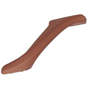 Deurkruk Auto Real Leather Interieur Deurklink Panel Pull Trim Voor BMW 5 Serie F10 F11 F18 525d 530d 528i 535i Lhd(Red-Brown-Left-LHD)